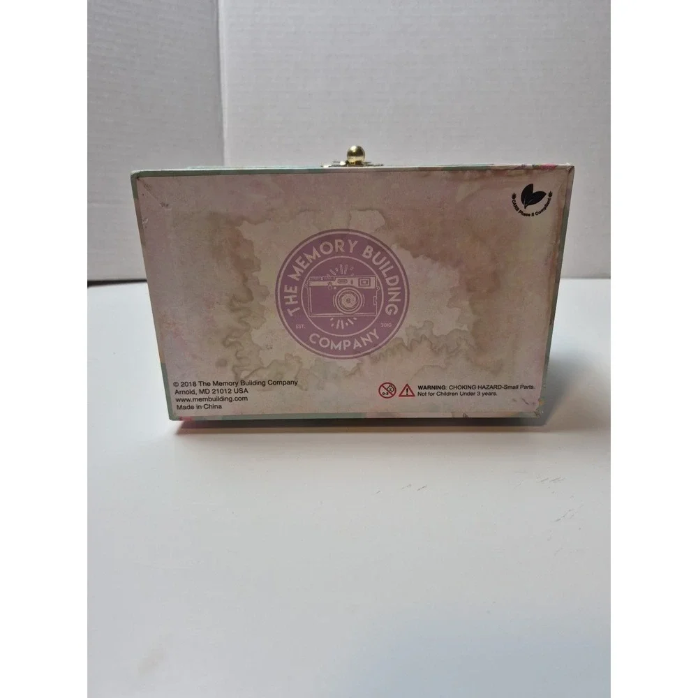 The Memory Building‎ Company Unicorn Music Jewelry Box Girl's Rainbow Working
